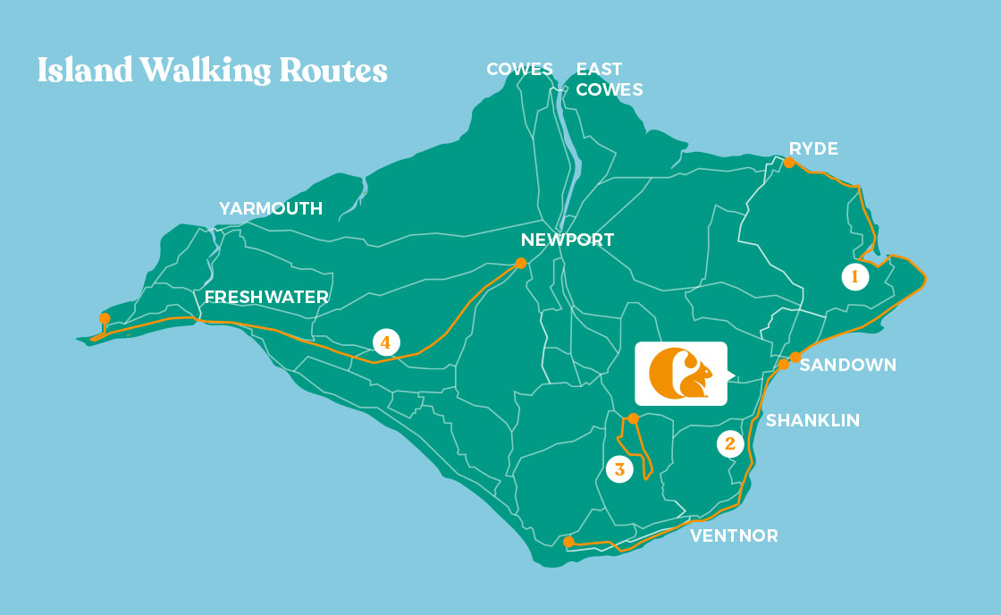 Walking Routes Map